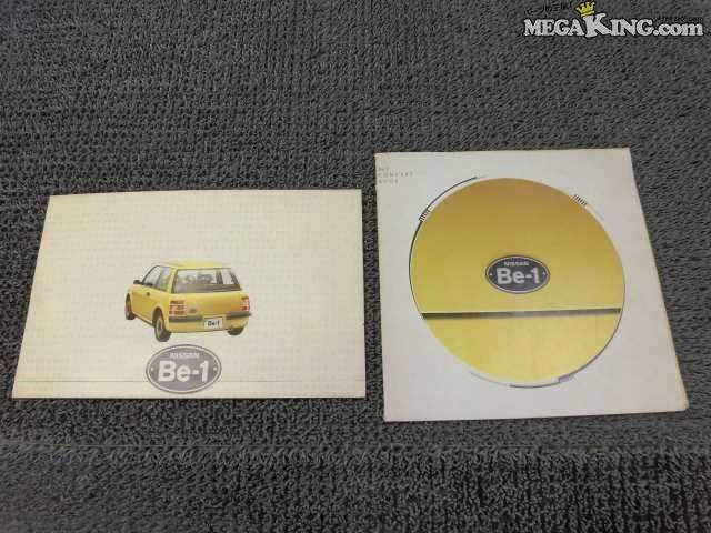 【中古】★激安!★BK10 Be-1 純正 カタログ 本 パンフレット コンセプトブック フルカラー 87年限定車 イ..