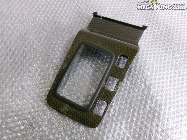 【中古】JZX100 チェイサー AT 純正 ノーマル シフトパネル シフトゲートカバー カーボン調 58821-22330 マーク2 クレスタ 等 / 2S9...