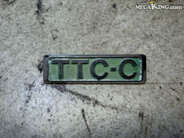 【中古】RT104 コロナ 純正 ノーマル エンブレム TTC-C / 2T5-457