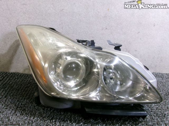 【中古】CKV36 V36 スカイライン 前期 純正 ノーマル HID キセノン ヘッドライト ヘッドランプ 右 運転席側 ICHIKOH 1830 点灯OK / 4T2-1040