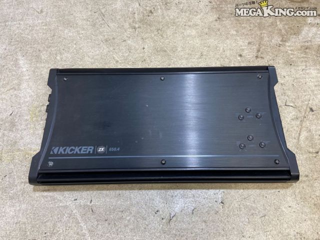 【中古】KICKER キッカー ZX650.4 アンプ オーディオ / 5T7-293