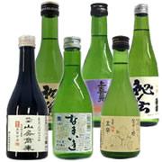 ● キレ味するどい、辛口 300ml 6本セット バラ・地酒 山居倉庫 純米吟醸 亀の尾・栄光冨士 なまいき・麓井 純米 本辛圓・初孫 純米 魔斬・上喜元 生もと吟醸・菊勇 吟醸 秘伝