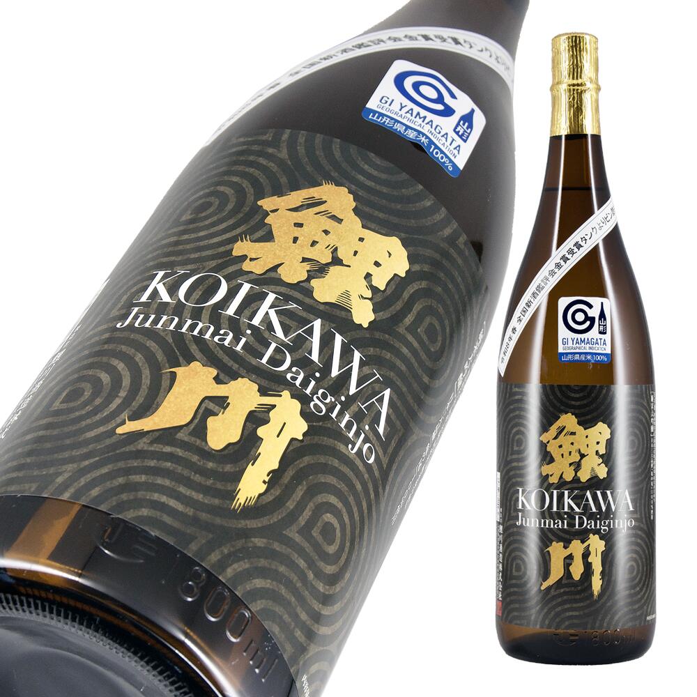 鯉川 純米大吟醸 亀の尾 金賞同一タンク 1800ml