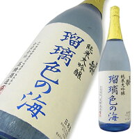 東北泉 純米大吟醸 瑠璃色の海 720ml 【楽ギフ_のし宛書】【楽ギフ_メッセ入力】【山形県】