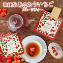 きごころ 和紅茶 フルーツティー あまおういちご 3個 送料無料 メール便 ポスト投函紅茶 ティーバッグ 国産 紅茶専門店 無添加 おしゃれ リラックス 個包装 フルーツティー いちご ドライフルーツ 砂糖不使用 アイスティー ギフト 食べ物以外 ストレート 無糖 お返し