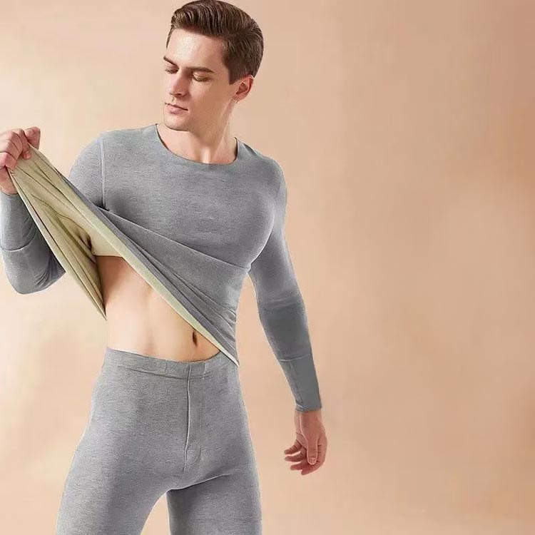 インナー 上下セット 2点セット ストレッチ メンズインナー ヒートテック タイト アンダーウェア 長袖シャツ 男性用 インナー 肌着 秋冬 インナーウェア 防寒インナー無地 防寒 裏起毛 厚手 保温