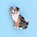 coucousuzette ククシュゼット Australian Shepherd Hair Claw ヘアクリップ ヘアアクセサリー レディース ヘアアクセ かわいい おしゃれ キュート ユニーク カラフル 可愛い アクセ ギフト 小物 プレゼント 公式 正規 クリップ キッズ 子供用 結婚式 ハーフアップ