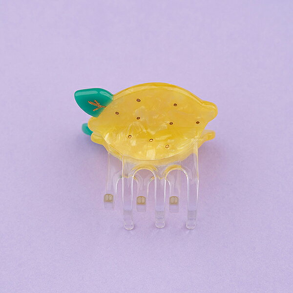 coucou suzette ククシュゼット Lemon Mini Hair Claw ミニ ヘアクリップ ヘアアクセサリー coucousuzette レディ...