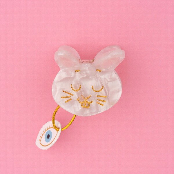 coucou suzette ククシュゼット Rabbit Mini Hair Claw ヘアクリップ ヘアアクセサリー coucousuzette レディース...