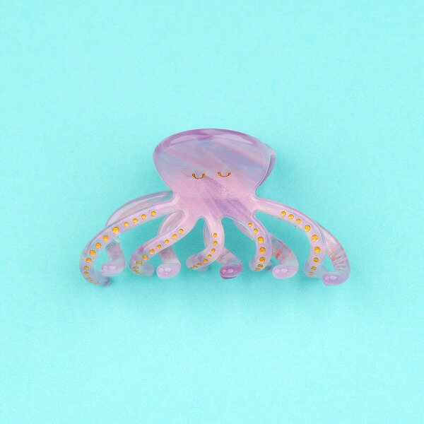 coucou suzette ククシュゼット Octopus Mini Hair Claw ヘアクリップ ヘアアクセサリー coucousuzette レディー...