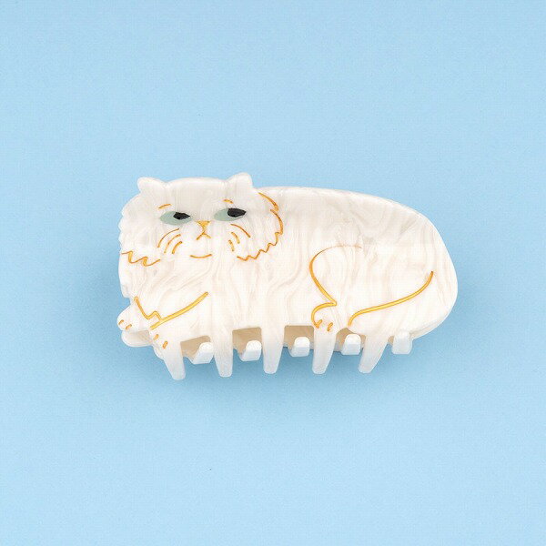 coucou suzette ククシュゼット Persian Cat Hair Claw ヘアクリップ ヘアアクセサリー coucousuzette レディース...