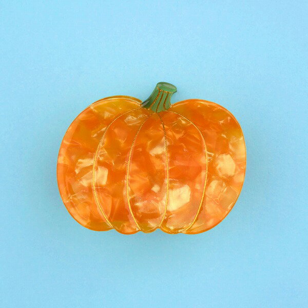 coucou suzette ククシュゼット Pumpkin Hair Claw ヘアクリップ ヘアアクセサリー coucousuzette レディース ヘアア...