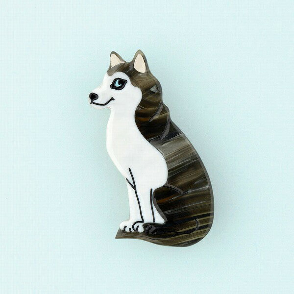 楽天子供服のキイロイキcoucou suzette ククシュゼット Husky Hair Clip ヘアクリップ ヘアアクセサリー coucousuzette レディース ヘアアクセ かわいい おしゃれ 可愛い アクセ ギフト 小物 プレゼント ミニ 犬 公式 正規 クリップ キッズ 子供用 結婚式