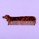 coucousuzette ククシュゼット Dachshund Comb コーム ヘアコーム くし レディース アクセサリー かわいい おしゃれ 個性的 ユニーク 大人 カラフル 可愛い アクセ ギフト 小物 プレゼント 犬 公式 正規 持ち運び 櫛 キッズ 子供用