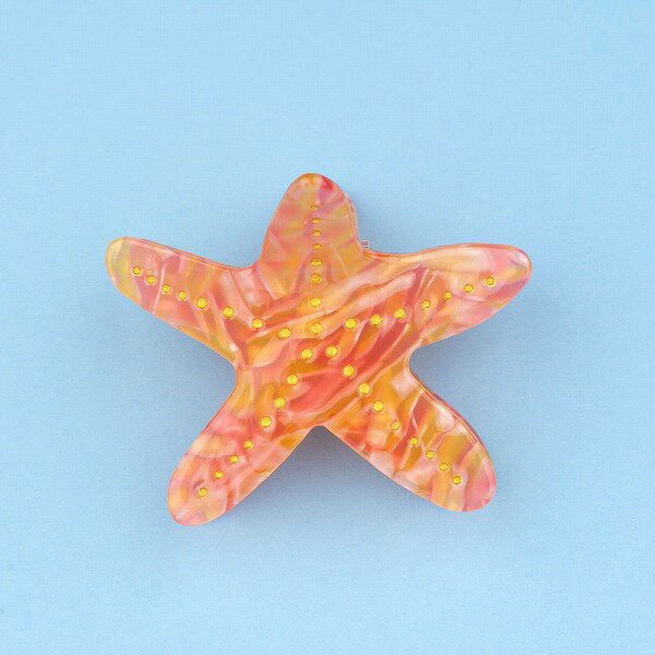 coucou suzette ククシュゼット Starfish Hair Claw ヘアクリップ ヘアアクセサリー coucousuzette レディース ヘア...