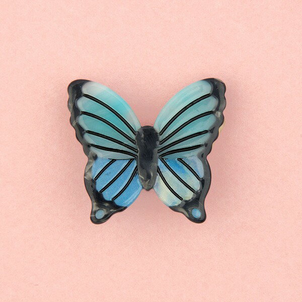 楽天子供服のキイロイキcoucousuzette ククシュゼット Blue Butterfly Hair Clip ヘアクリップ ヘアアクセサリー レディース ヘアアクセ かわいい おしゃれ キュート ユニーク カラフル 可愛い アクセ ギフト 小物 プレゼント ミニ 公式 正規 クリップ キッズ 子供用 結婚式