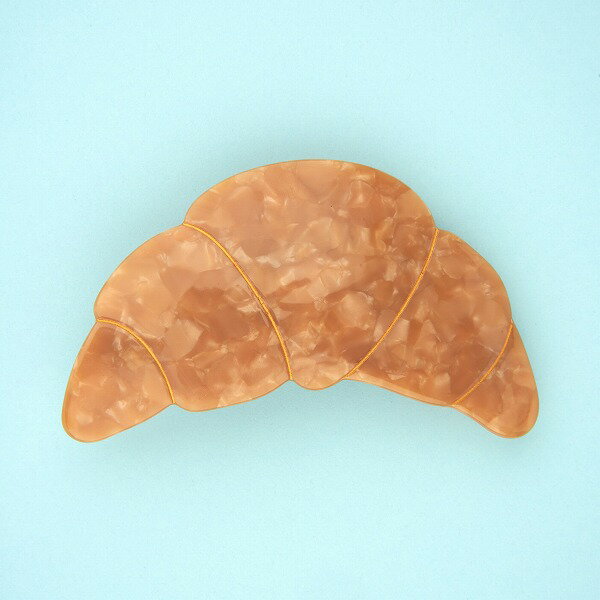 coucou suzette ククシュゼット French barrette Croissant バレッタ ヘアアクセサリー coucousuzette レディース ヘアアクセ かわいい おしゃれ 可愛い アクセ ギフト 小物 プレゼント 公式 正規 クリップ キッズ 子供用 結婚式 ハーフアップのサムネイル