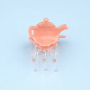 coucou suzette ククシュゼット Teapot Mini Hair Claw ヘアクリップ ヘアアクセサリー coucousuzette レディース...