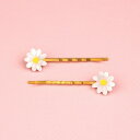 coucou suzette ククシュゼット Daisy Bobby Pins ヘアピン ヘアアクセサリー coucousuzette レディース ヘアアクセ ...