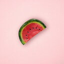 coucou suzette ククシュゼット Watermelon Mini Hair Claw ヘアクリップ ヘアアクセサリー coucousuzette レディース ヘアアクセ かわいい おしゃれ 可愛い アクセ ギフト 小物 プレゼント ミニ 公式 正規 クリップ キッズ 子供用 結婚式 ハーフアップ