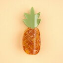coucou suzette ククシュゼット Pineapple Hair Claw ヘアクリップ ヘアアクセサリー coucousuzette レディース ヘ...