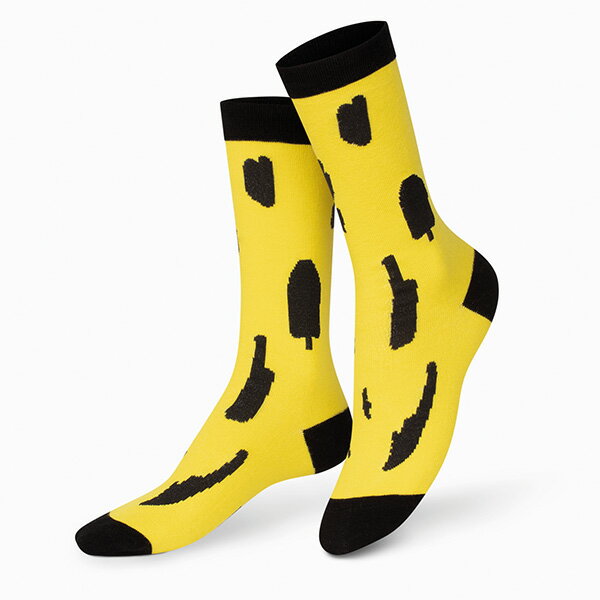 eatmysocks　イートマイソックス　Tropical Banana　靴下　ユニセックス ソックス レディース メンズ カラフル ユニーク クリエイティブ ギフト プレゼント