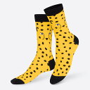 eatmysocks　イートマイソックス　Wild Cheetah　靴下　ユニセックス ソックス レディース メンズ カラフル ユニーク クリエイティブ ギフト プレゼント