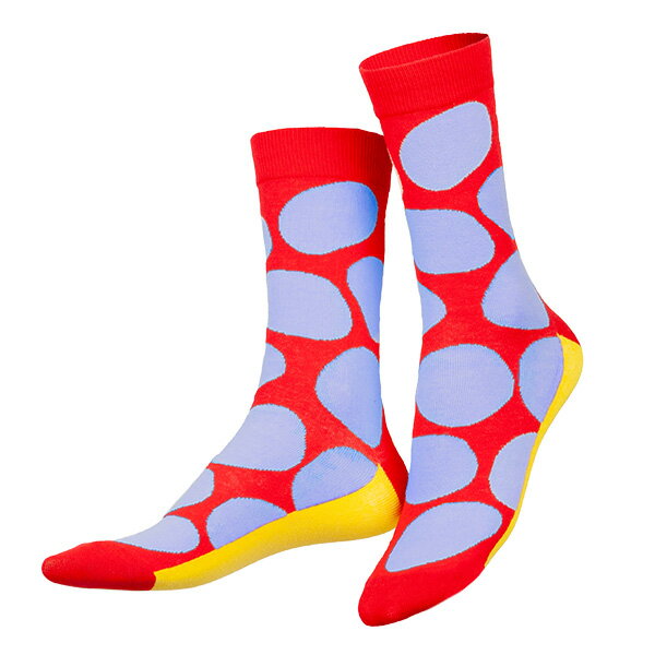 eatmysocks　イートマイソックス　Salty Chips Red　靴下　ユニセックス ソックス レディース メンズ カラフル ユニーク クリエイティブ ギフト プレゼント