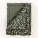 garbo&friendsガルボアンドフレンズ中綿入りブランケットFloral Moss Bed Quilt大人サイズ コットン&ブランケット タオルケット あ...