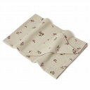 garbo&friends ガルボアンドフレンズ Prune Green Rib Jersey Blanket ブランケット ベビー雑貨 コットン 柔らかい お...