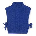 【SALE】garbo&friends　ガルボアンドフレンズ　Knitted Neckwarmer Cobalt　ネックウォーマー 子供服 キッズ ベスト 子ども服 ウール 女の子 男の子 ギフト プレゼント お祝い