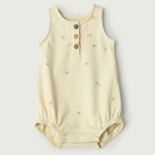 【SALE】garbo&friendsガルボアンドフレンズDaisy Sleevelessノースリーブロンパースベビー雑貨 赤ちゃん MILK お祝い ギフト ベビー ロンパース 子供服のサムネイル