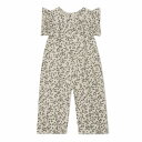 garbo&friends　ガルボアンドフレンズ　Sorrel Ecru Jumpsuit　ジャンプスーツ 子供服 キッズ オールインワン 子ども服 コットン 女の子 ギフト プレゼント お祝い