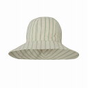 【SALE】garbo&friends ガルボアンドフレンズ Stripe Emerald Sun Hat 帽子 ハット 子供服 ベビー服 ベビー キッズ 子ど...
