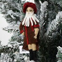 Thesilkroadbazaar シルクロードバザール DAVINCI オーナメント 人形 ぬいぐるみ クリスマスツリー おしゃれ ハンドメイド フェルト トイオーナメント 飾り インテリア雑貨 ギフト プレゼント ベビー キッズ
