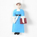 Thesilkroadbazaar シルクロードバザール JANE AUSTEN オーナメント 人形 ぬいぐるみ クリスマスツリー おしゃれ ハンドメイド フェルト トイオーナメント 飾り インテリア雑貨 ギフト プレゼント ベビー キッズ