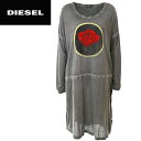 ★DIESEL ディーゼル レディース★薔薇フロッキープリン...