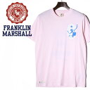 ■FRANKLIN & MARSHALL フランクリン＆マーシャル メンズ■バックプリント ラウンドネック サーフ系 半袖Tシャツfra-m-t-a3-301 《メーカー希望小売価格7,920円》