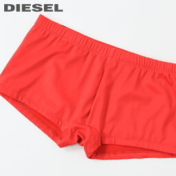 ■DIESEL ディーゼル メンズ■バックロゴプリント メンズ水着 男性水着 ボクサータイプ サーフパンツ 海パン ビーチウェア スイムウェア【BMBX-HERO】【サイズS～L】【レッド】die-m-c-d4-203 《_メーカー希望小売価格10,780円》