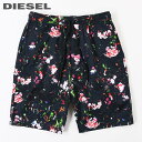 DIESEL fB[[ YEGXgS hXg ԕ  Rbg V[gpc n[tpcyP-TOLLER-SHORT-FLOWERzyTCYXSzyfB[XzyubNnzdie-m-p-e4-123 s[J[]i22,000~t