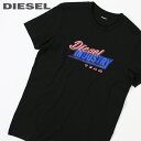 ■DIESEL ディーゼル メンズ■ロゴプリント クルーネッ