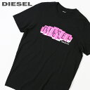 ■DIESEL ディーゼル メンズ■ロゴプリント コットン 半