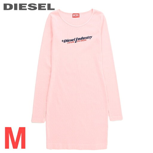 ★DIESEL ディーゼル レディース★スリムフィット ボートネック 長袖 ミニ丈 カットソーワンピース【D-TANK-LS-IND】【サイズM】【ピンク】die-l-t-f4-6ff 《メーカー希望小売価格27,500円》 ★DIESEL ディーゼル レディース★スリムフィット ボートネック 長袖 ミニ丈 カットソーワンピース【D-TANK-LS-IND】【サイズM】【ピンク】die-l-t-f4-6ff 《メーカー希望小売価格27,500円》