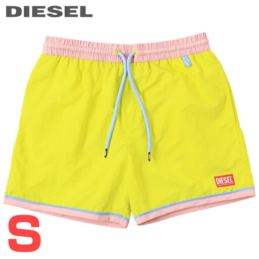 ■DIESEL ディーゼル メンズ■ワンポイントロゴ メンズ水着 男性水着 ショートトランクス サーフパンツ 海パン ビーチウェア スイムウェア【BMBX-WAVE-B】【サイズS】【イエロー】die-m-c-f4-c24 《_メーカー希望小売価格14,080円》 ■DIESEL ディーゼル メンズ■ワンポイントロゴ メンズ水着 男性水着 ショートトランクス サーフパンツ 海パン ビーチウェア スイムウェア【BMBX-WAVE-B】【サイズS】【イエロー】die-m-c-f4-c24 《_メーカー希望小売価格14,080円》