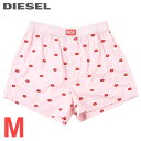 ★DIESEL ディーゼル レディース メンズ 男女兼用★ウエストゴム リップ くちびる 刺繍ドット トランクス ショーツ 下着 アンダーウエア【UUBX-ST...