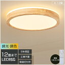 【天然木】シーリングライト LED 調光調色 照明 リモコン付き 子供部屋 6畳 8畳 10畳 12畳 寝室リビング 電気 おしゃれ 北欧 カラフル シンプル ...