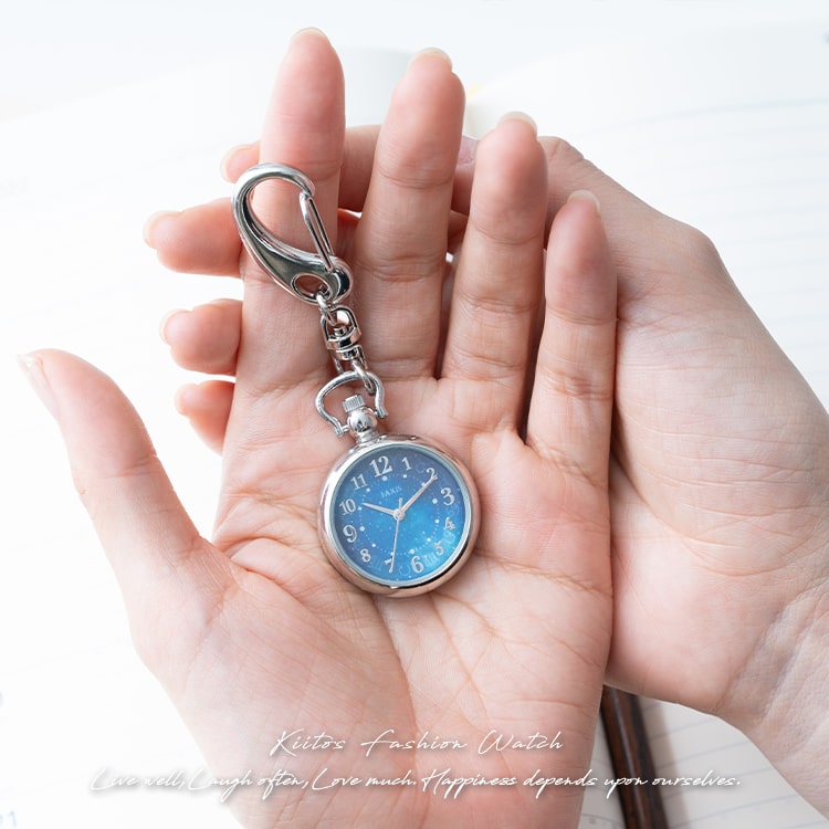 懐中時計 キーホルダーウォッチ シンプル フッ...の紹介画像3