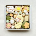 【名入れ可能 内祝 出産祝い 】赤ちゃんクッキー 妊娠報告 内祝い 内祝 クッキー缶 ギフト かわいい お礼 誕生日 ジェンダーリビール 名入れ メッセージ 熨...