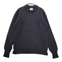 WILLIAM LOCKIE スコットランド製 メリノウール セーター ニット ブラック レディース ウィリアムロッキー【中古】5-0123T(4)