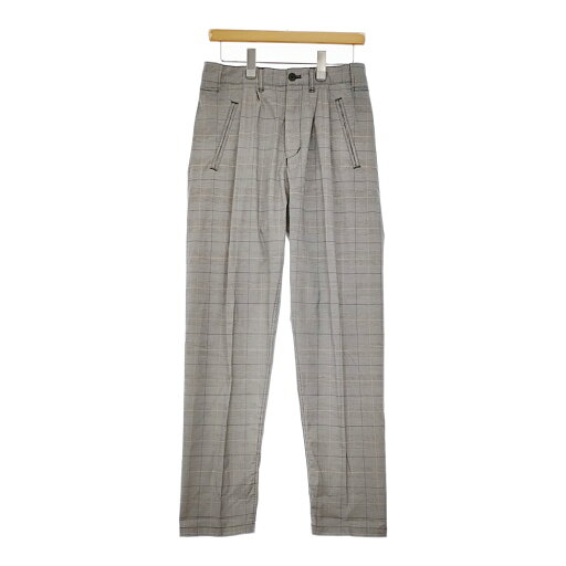 EACH TIME グレンチェック ワンタックパンツ サイズM パンツ グレー メンズ イーチタイム【中古】5-0208M EACH TIME グレンチェック ワンタックパンツ サイズM パンツ グレー メンズ イーチタイム【中古】5-0208M
